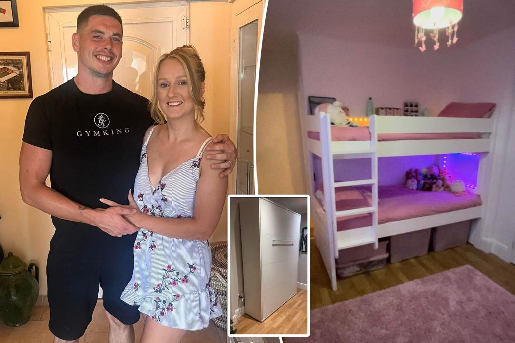 We gave our bedroom to our children and now sleep in the living room - I didn't want them to resent me